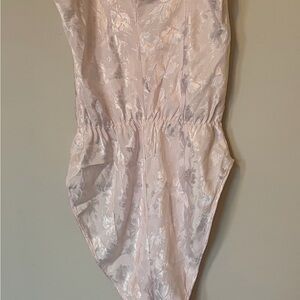 Vintage touch of love pink lingerie Bodysuit size 34